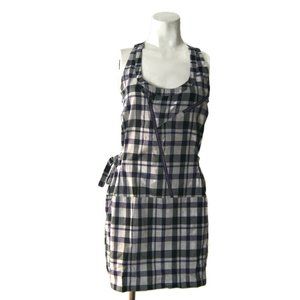 Women's Diesel Size XS Plaid Dress 100% Cotton